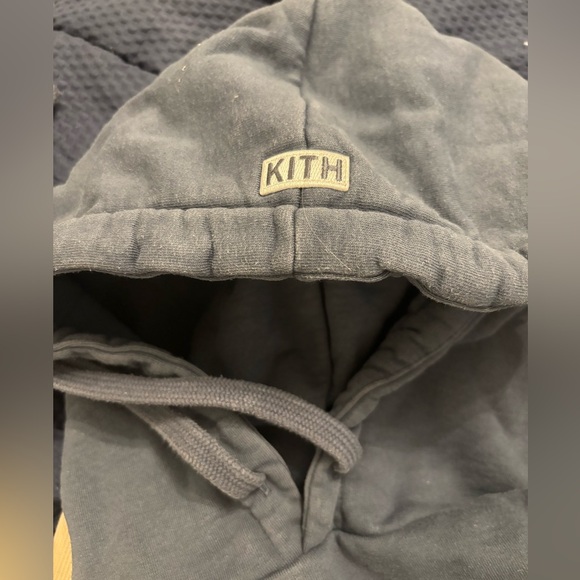 Kith Blue and Cream Colorblock Hoodie size M good condition - Picture 5 of 5